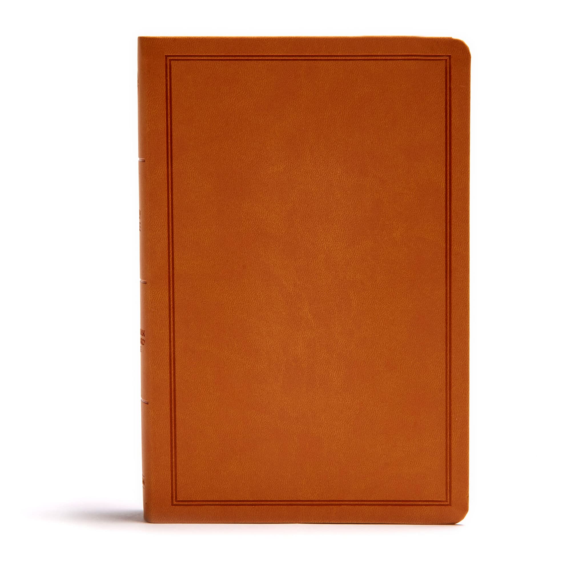 CSB Deluxe Gift Bible - Tan LeatherTouch Cover, Red Letter Edition with Presentation Page & Full-Color Maps | Easy-to-Read Serif Typeface | Perfect for Weddings, Baptisms & Religious Occasions