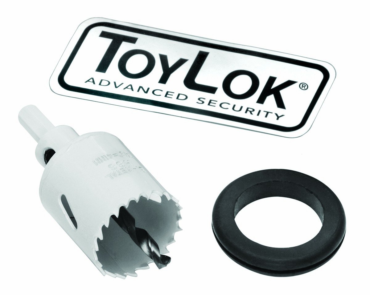 ToyLok TL010 Black Heavy Duty Toolbox Mounting Kit for Trucks & Vans - Secure Storage Solution for Tools & Equipment On-The-Go