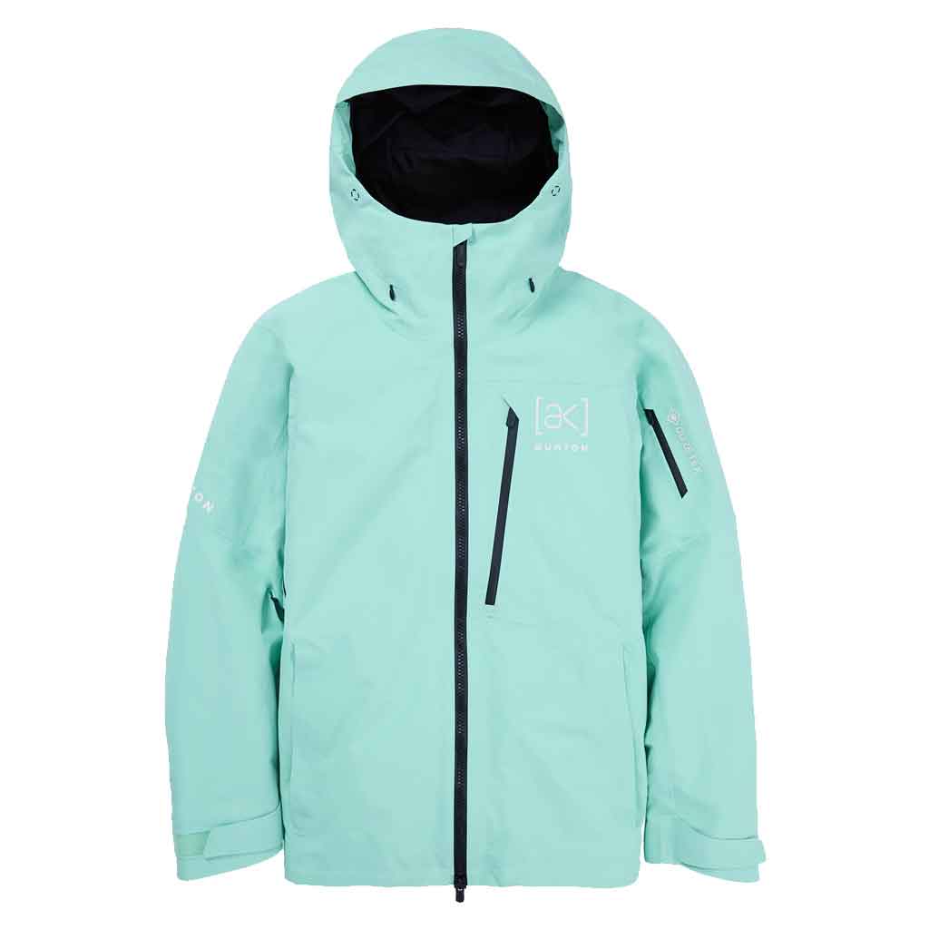 Burton 24/25 AK Cyclic Gore-Tex Jacket - Powder Mint Color - Waterproof & Breathable Snowboard Jacket for Men & Women - Perfect for Skiing, Snowboarding & Winter Outdoor Adventures