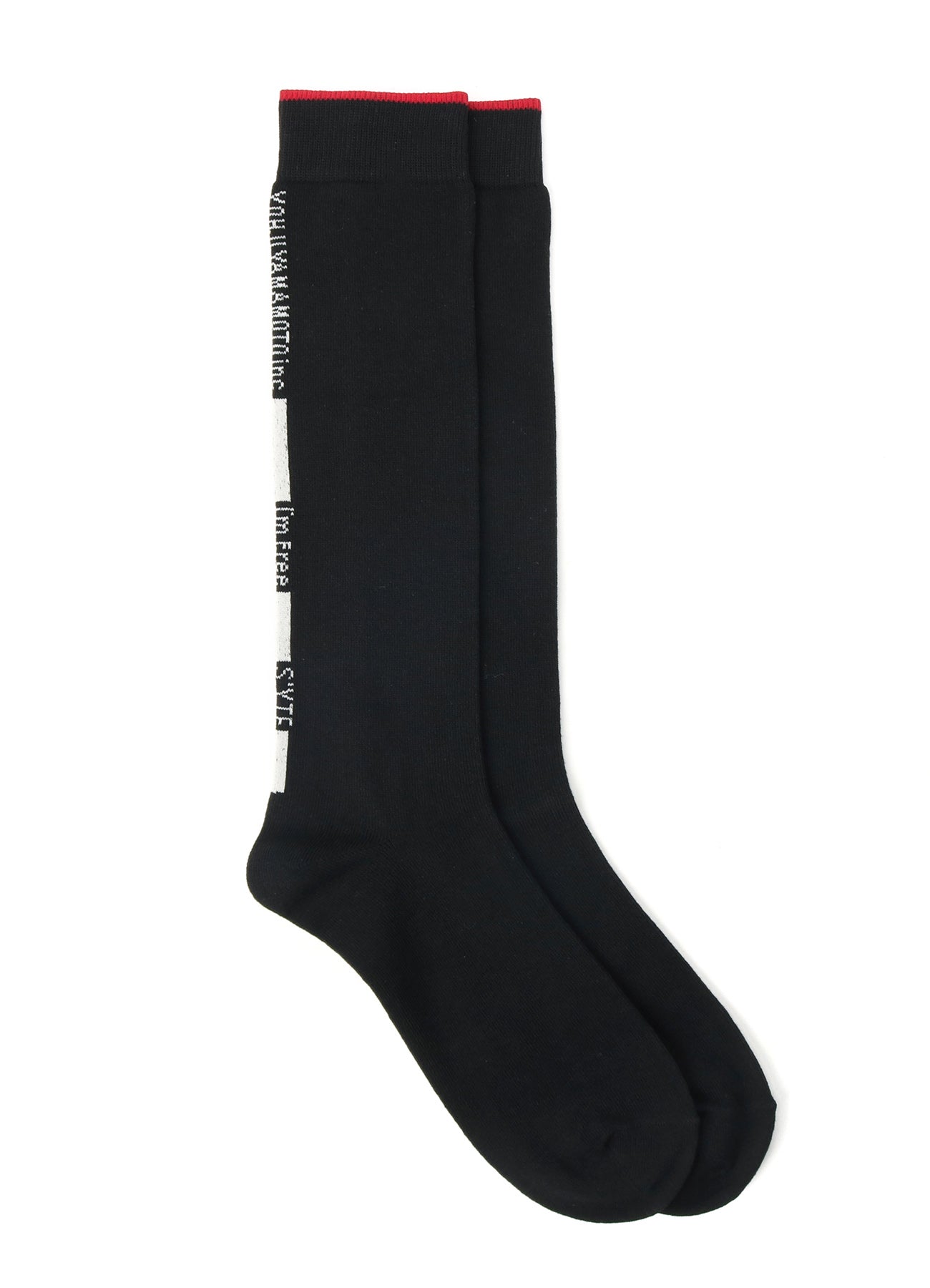 Premium Cotton Plain Stitch Knee Socks - 'I'm Free' Line - Comfortable & Breathable for Everyday Wear, Sports & Fashion