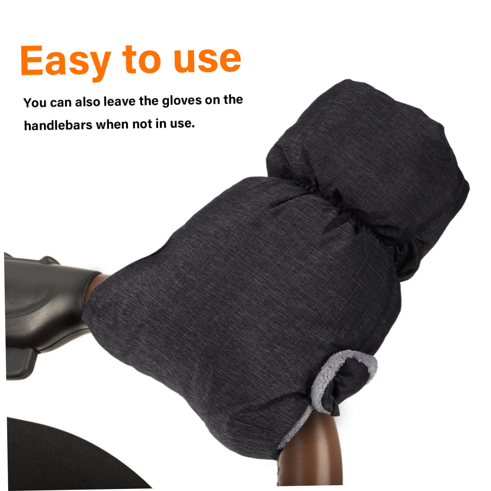 VICASKY 4 Pairs Winter Gloves for Stroller, Shopping Cart & Pram - Warm Hand Muffs for Baby Carriage Accessories - Perfect for Cold Weather, Outdoor Walks & Grocery Shopping