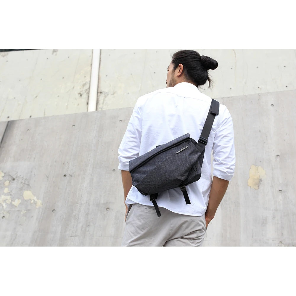 NIID X URBANATURE Radiant Urban Sling R1 Crossbody Bag - Indigo Blue | Stylish Unisex Shoulder Bag for Travel, Work & Everyday Use
