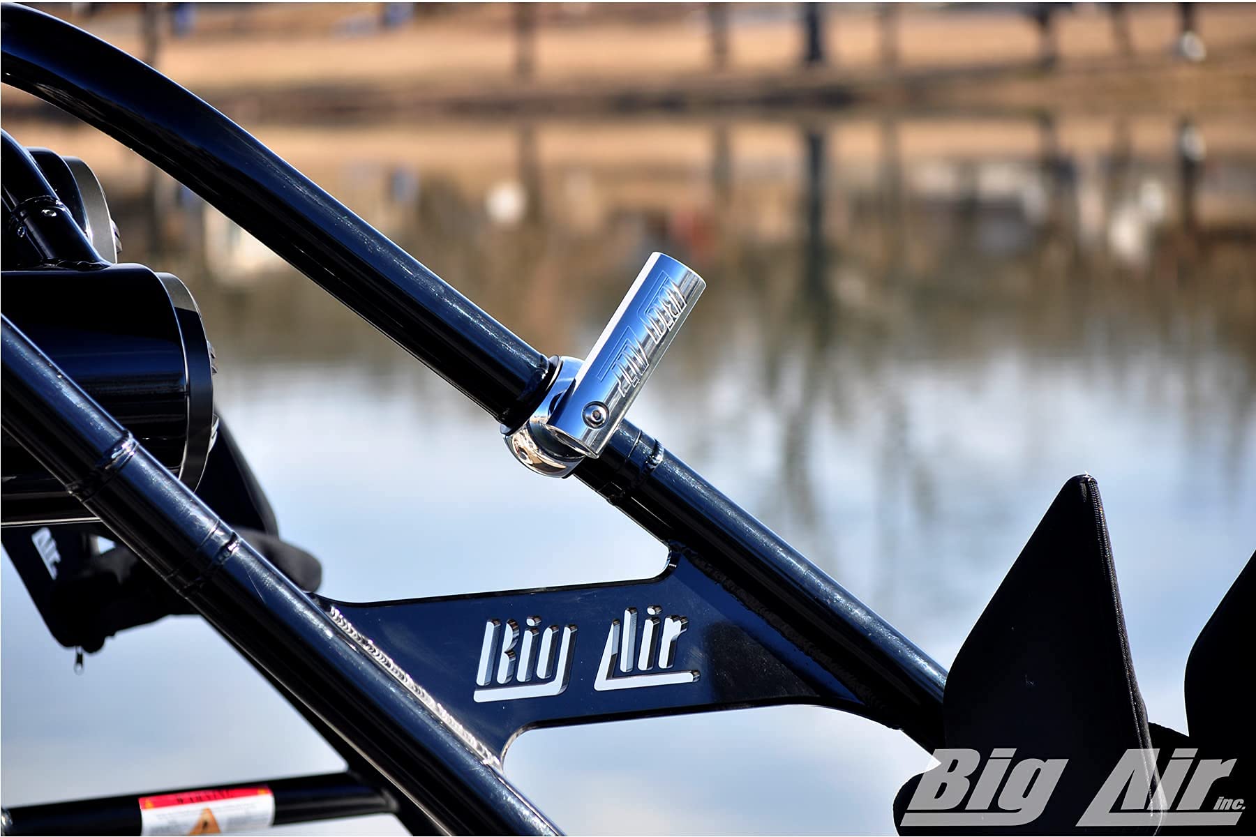 Big Air 360 Degree Adjustable Premium Pontoon & Wakeboard Tower Flag Holder - Durable Boat Flag Mount for Water Sports & Marine Decor