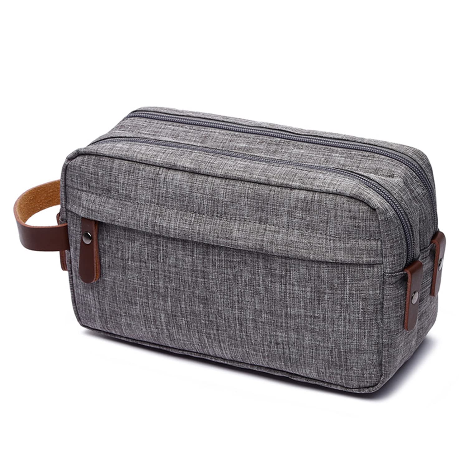Waterproof Men's Travel Toiletry Bag - Dopp Kit for Shaving & Shower Essentials - Compact Cosmetic Organizer for Gym, Camping & Business Trips