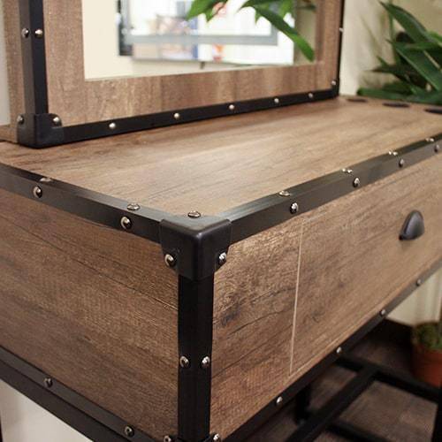 Professional ARTISAN Hair Styling Station - Salon Quality Vanity Mirror with Lights & Storage - Perfect for Home Salons, Makeup Artists & Beauty Enthusiasts