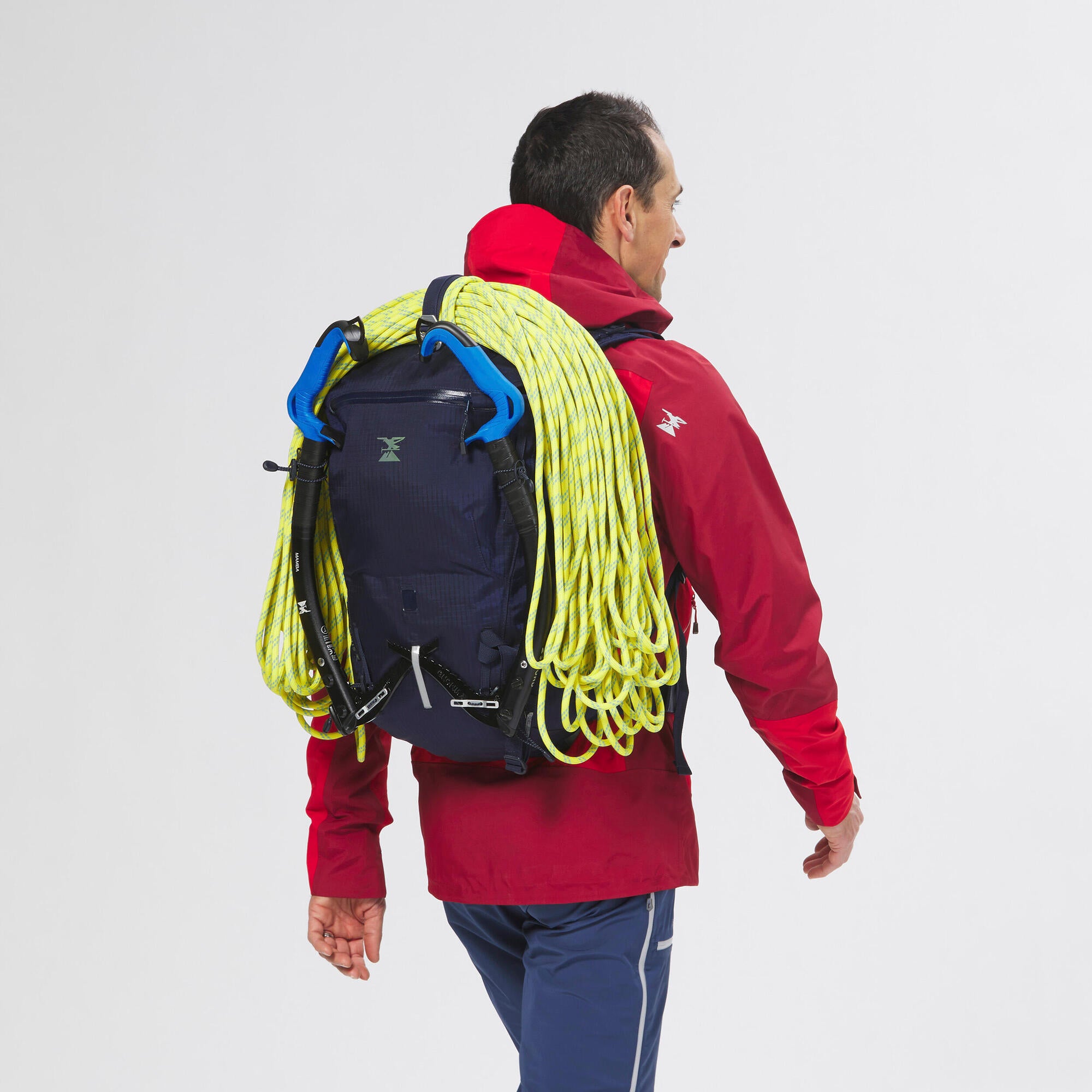 Simond Ice 30L Waterproof Mountaineering Backpack - Lightweight Hiking Climbing Pack for Outdoor Adventures - Perfect for Camping, Trekking & Alpine Expeditions