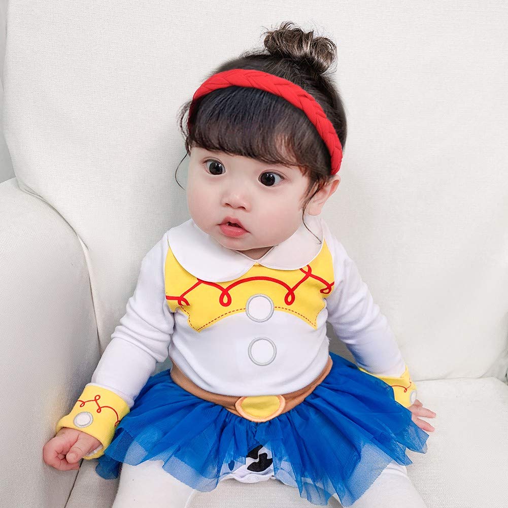 Baby Girls Halloween Princess Costume Tutu Dress with Headband - Birthday Party, Christmas Outfit, Fancy Dress for Toddler Girls | Perfect for Halloween, Birthday Parties, Christmas Celebrations & Special Occasions