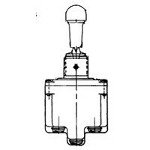 HONEYWELL 4TL11-1L Toggle Switch - Heavy Duty Electrical Switch for Industrial Equipment, Appliances & DIY Projects | Durable On/Off Control for Machinery, Tools & Home Use