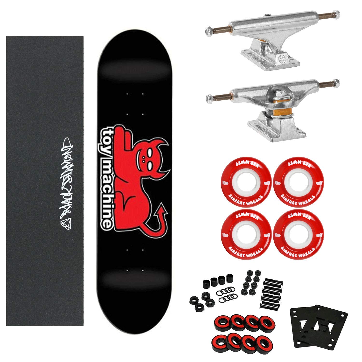 Toy Machine Devil Cat Black 7.625