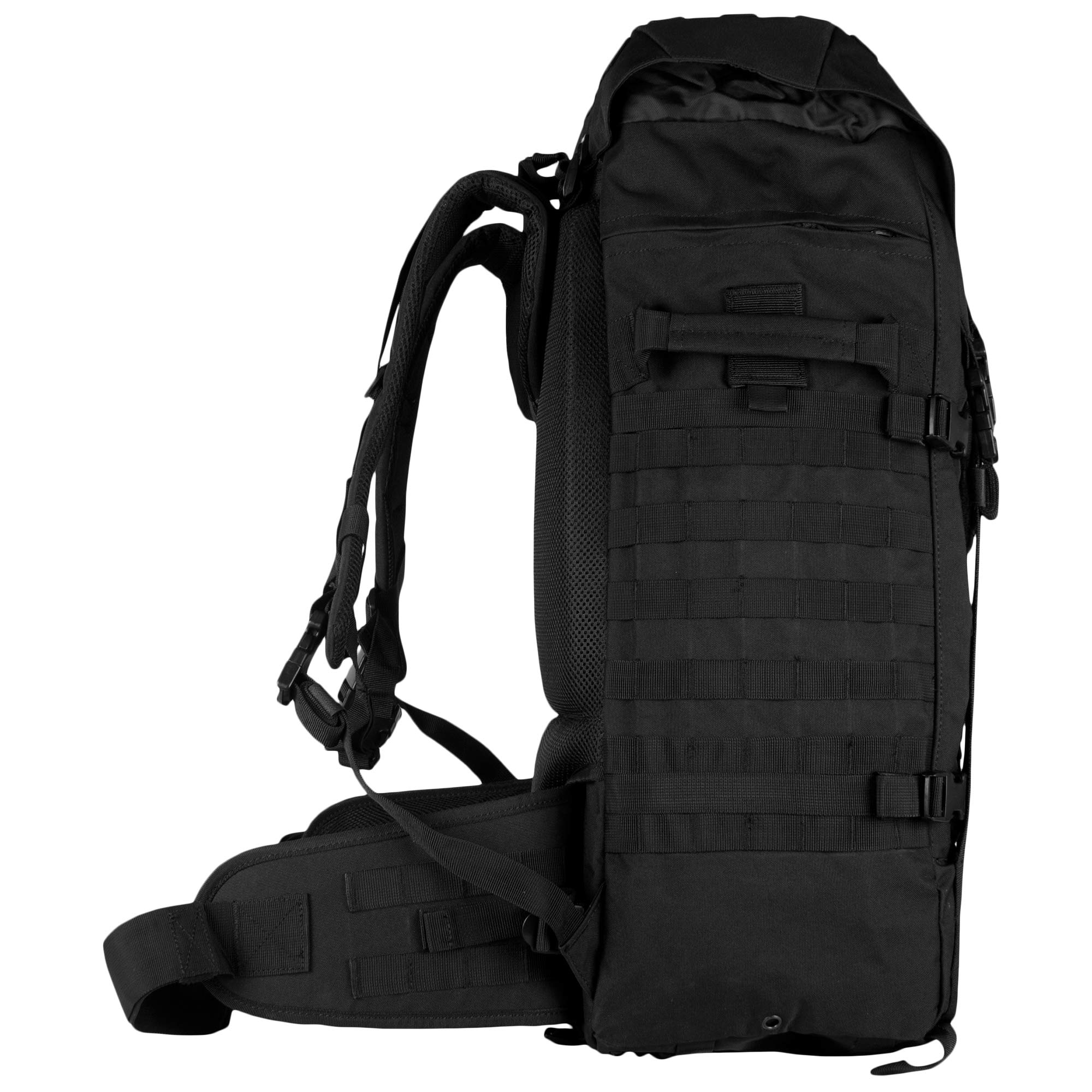 Fox Outdoor Advanced Mountaineering Backpack - 50L Lightweight Hiking Pack with Adjustable Straps & Waterproof Design for Camping, Trekking & Mountain Climbing | Black Outdoor Gear