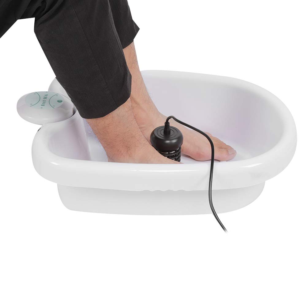 Negative Ion Foot Spa Massager with Heat - Electric Foot Bath for Relaxation & Pain Relief - Includes Massage Tools for Tired Feet - Perfect for Home Spa, Post-Workout Recovery & Gift Giving