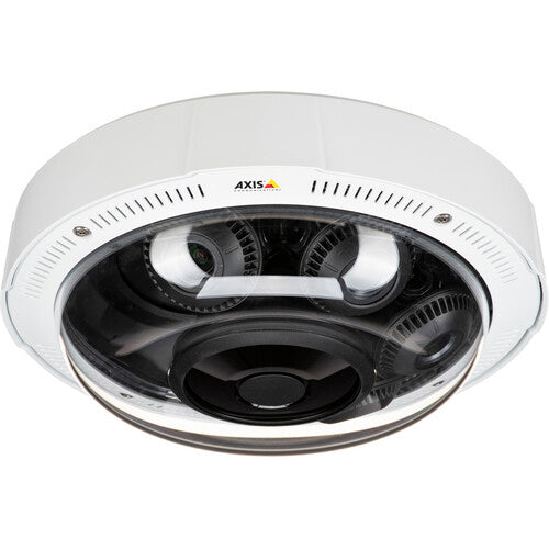 Axis Communications P3727-PLE 8MP Outdoor 360° Security Dome Camera with 4 Sensors & Night Vision - Ideal for Home Security, Business Surveillance & Parking Lot Monitoring