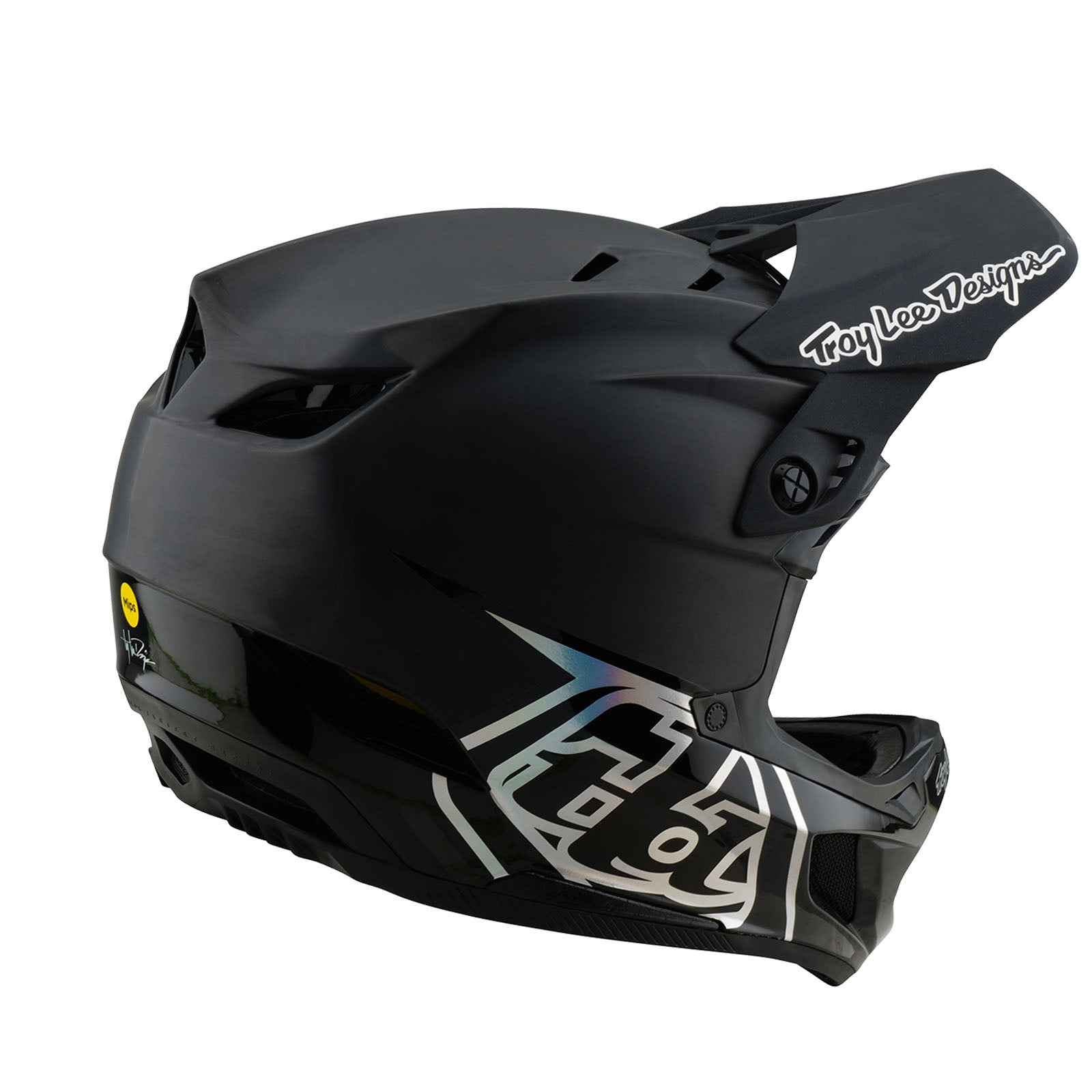 D4 Carbon Fiber Motorcycle Helmet - Lightweight & Durable Stealth Black Full Face Helmet for Men & Women - Perfect for Racing, Street Riding & Motorcycle Safety Gear