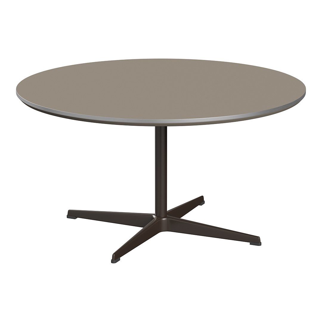 Modern Round Coffee Table - 36 Inch Glass Top Living Room Center Table for Small Spaces - Perfect for Apartments, Lounges & Cozy Home Decor