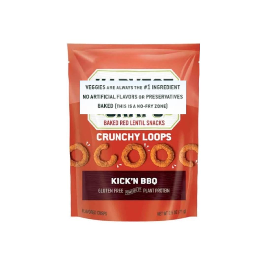 Crunchy Variety Pack Veggie Chips - 8 Delicious Flavors (White Cheddar, Wasabi Ranch, Tomato Basil, Mango Chili Lime, Black Pepper, Kick'n BBQ, Hot & Spicy, Caesar) | Healthy Gluten-Free Snacks for Parties, Office, School Lunch & Movie Nights