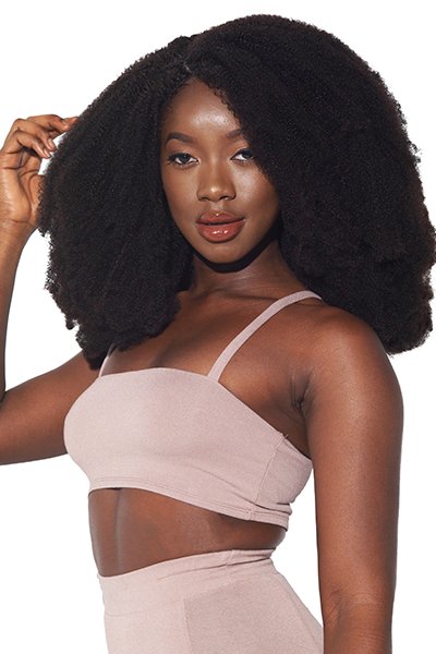 Kemet Kinky Coil 4c Hair Bundle - Natural Black Kinky Curly Hair Extensions for African American Women | Perfect for Braids, Twists, and Protective Styles