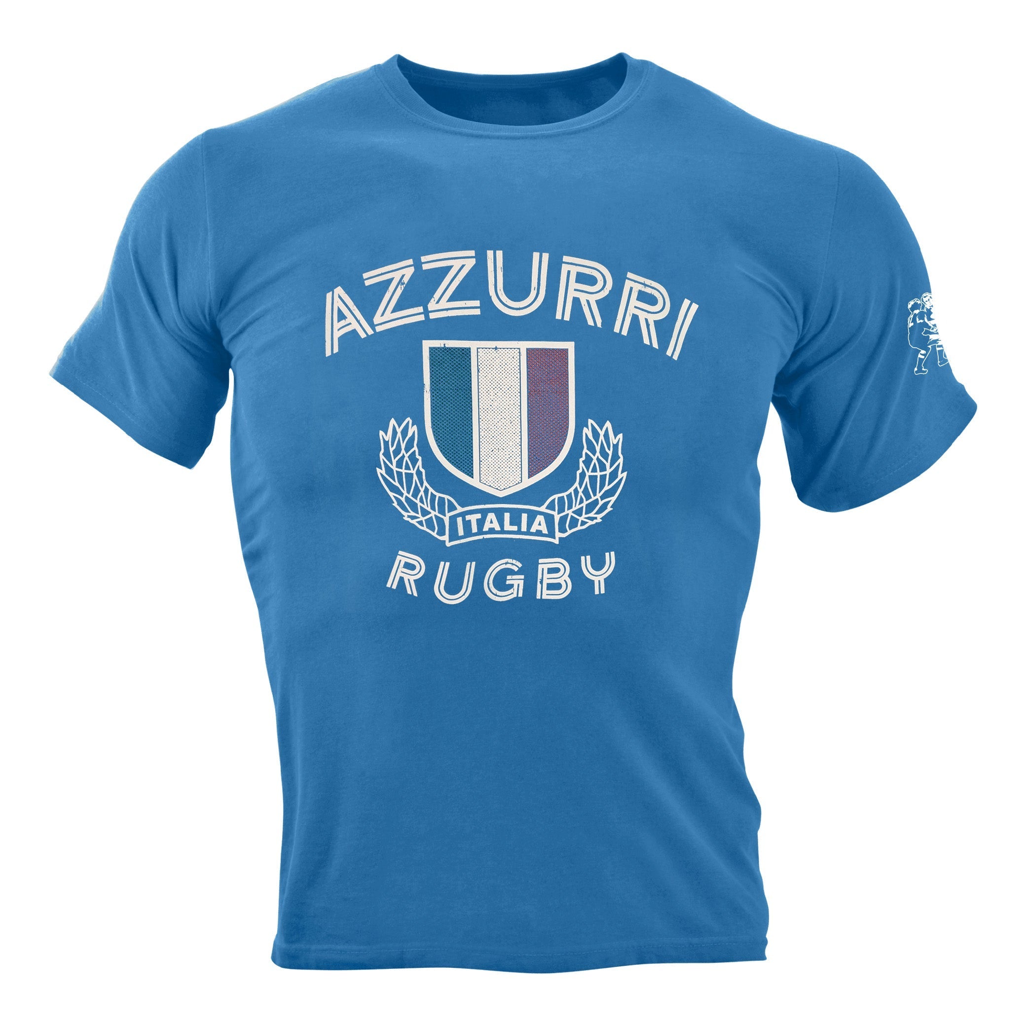 Official Italy Rugby Logo T-Shirt - Men's & Women's Comfortable Cotton Jersey Tee for Fans, Games, and Casual Wear