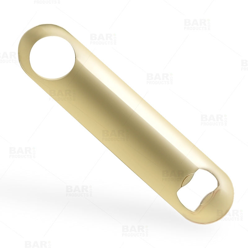 BarConic® Gold Plated Speed Bottle Opener - Premium Kitchen Tool for Beer, Soda & Wine - Perfect for Parties, Bars & Home Use