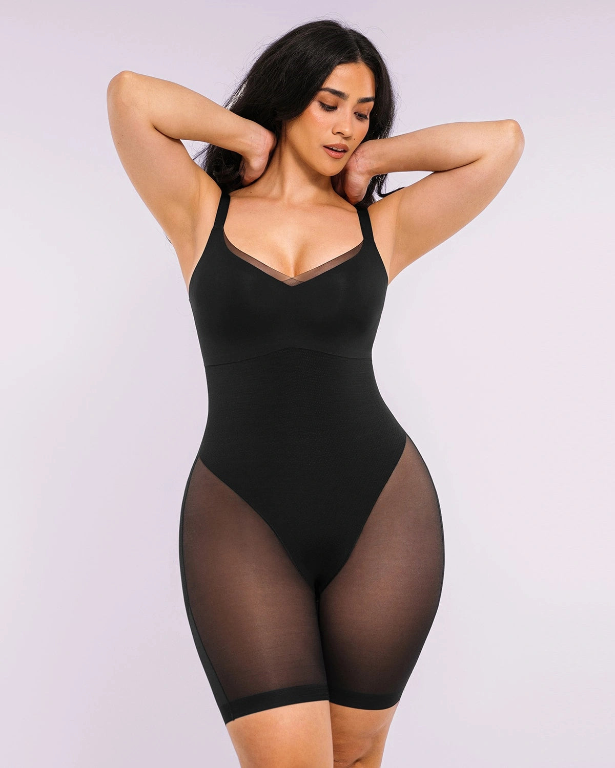 AirSlim® Mesh Smooth Butt Lifting Bodysuit - Seamless Shapewear for Women, Tummy Control & Booty Enhancement - Perfect for Everyday Wear, Workout & Special Occasions
