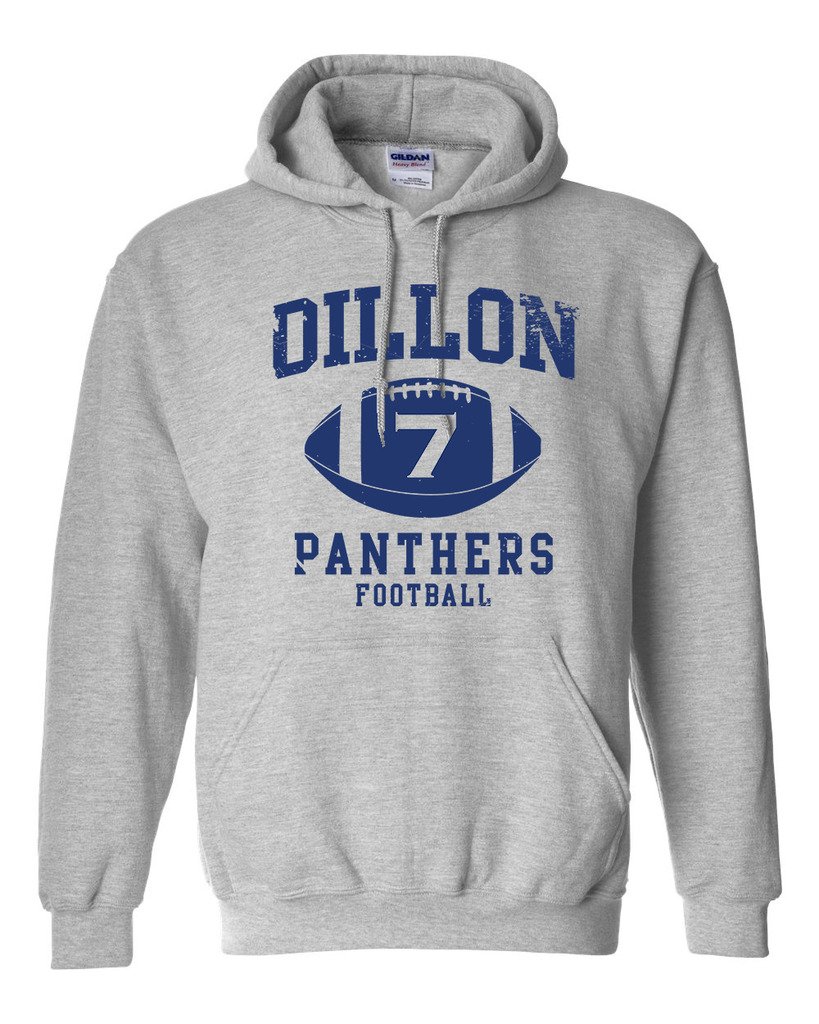 **Dillon 7 Retro Sports Novelty DT Sweatshirt Hoodie - Vintage Style Pullover for Men & Women - Perfect for Casual Wear, Gym, and Street Fashion**