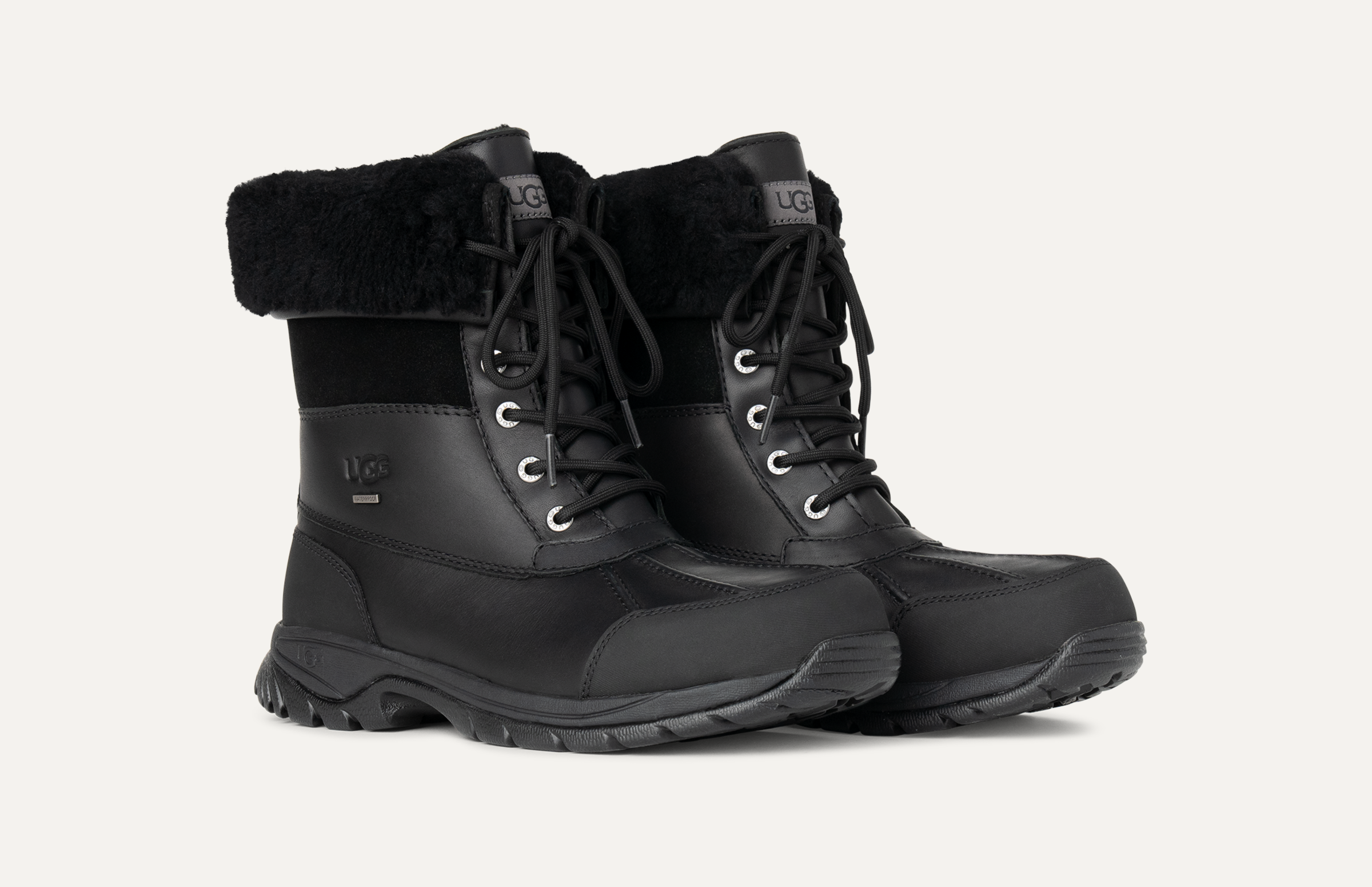 UGG Butte Boots for Women - Genuine Sheepskin Winter Boots with Comfortable Fur Lining - Perfect for Cold Weather, Snow, and Outdoor Activities