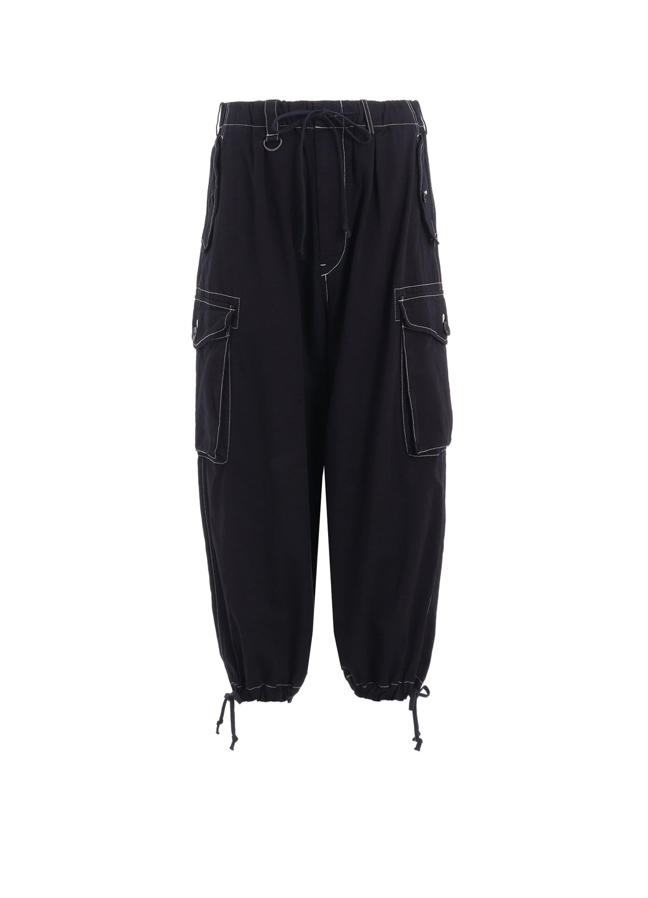 Premium Cotton Twill Garment Dyed Balloon Cargo Pants for Men - Comfortable & Stylish Casual Wear for Outdoor Adventures, Travel & Street Fashion