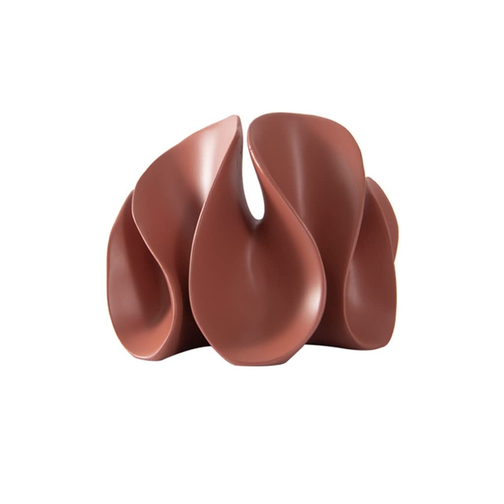 Modern Resin Home Decor Sculptures - Elegant Shelf & Bookshelf Decor Items, Statues for Living Room, Bedroom & Bathroom | Perfect for V Stand Displays & Stylish Interior Design
