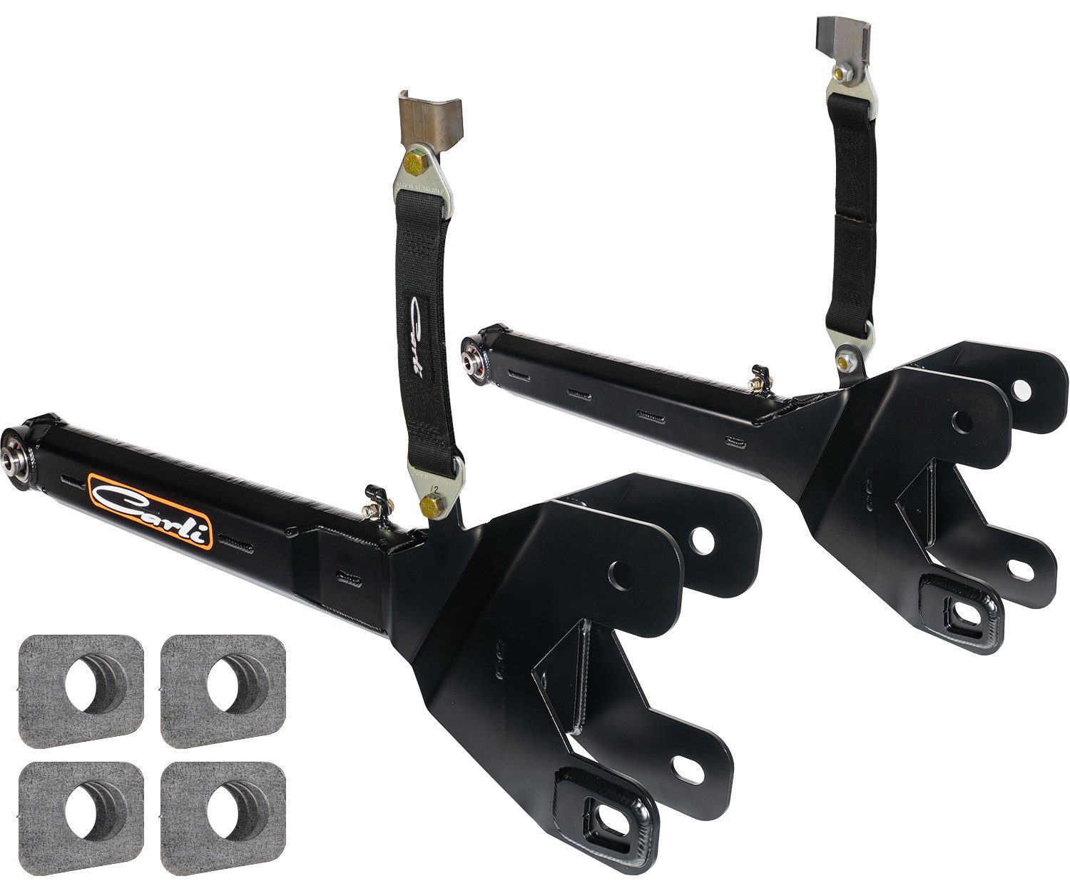 2005-2022 Ford F250 F350 Carli Suspension Fabricated Radius Arms - Heavy Duty Off-Road Upgrade for Enhanced Towing & 4x4 Performance