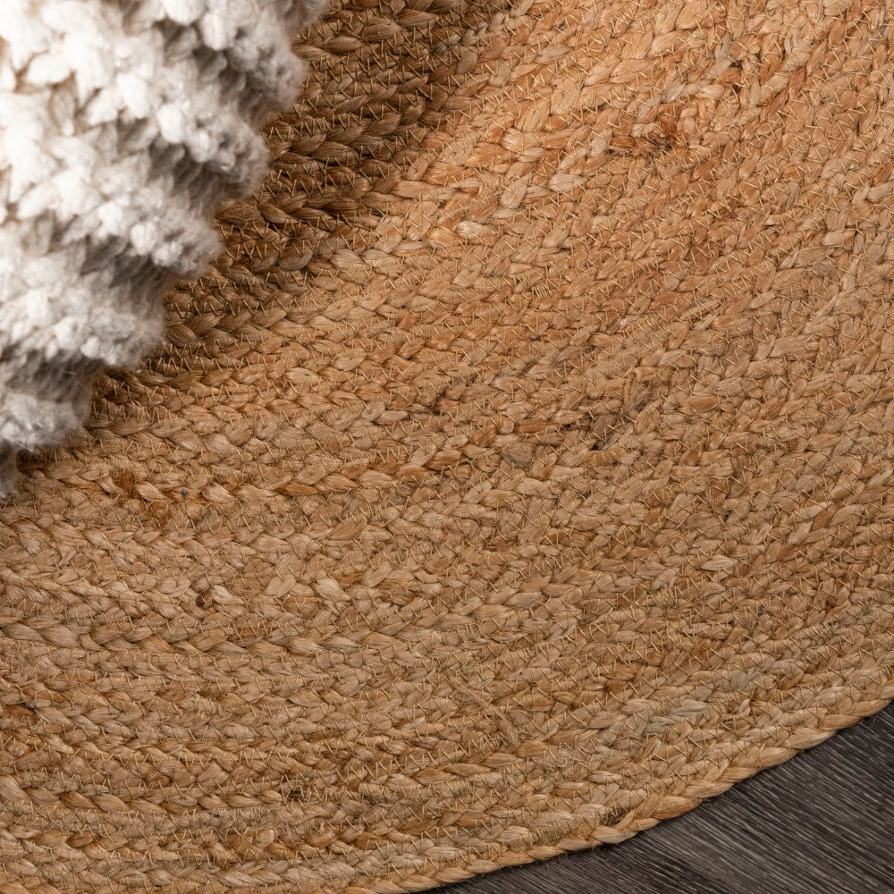 Stylish Soleil Round Area Rug for Living Room, Bedroom & Nursery - Soft & Durable Non-Slip Home Decor Carpet