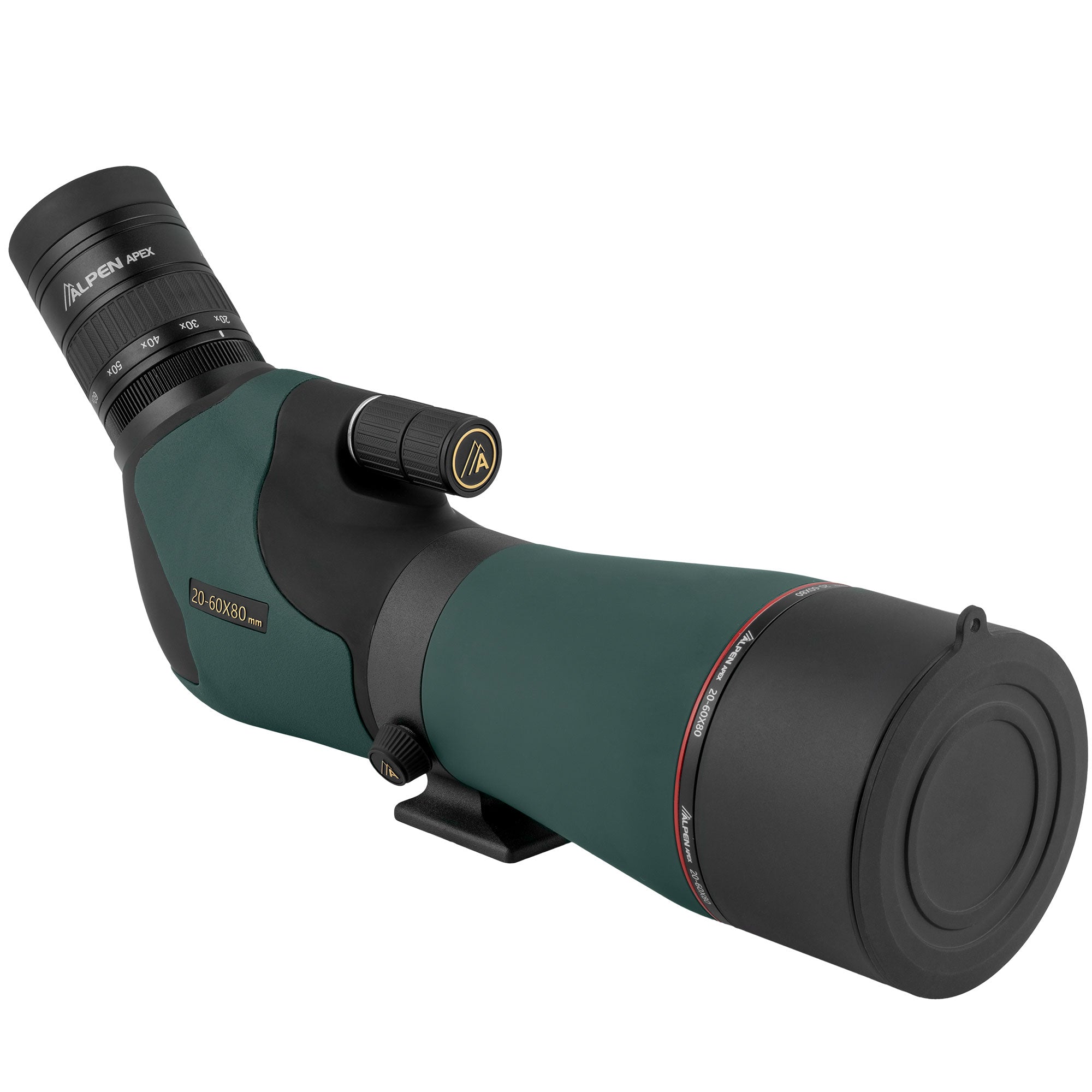 Alpen Apex 20-60x80 Waterproof Spotting Scope for Hunting, Bird Watching & Outdoor Adventures - High Power Zoom for Long Range Viewing