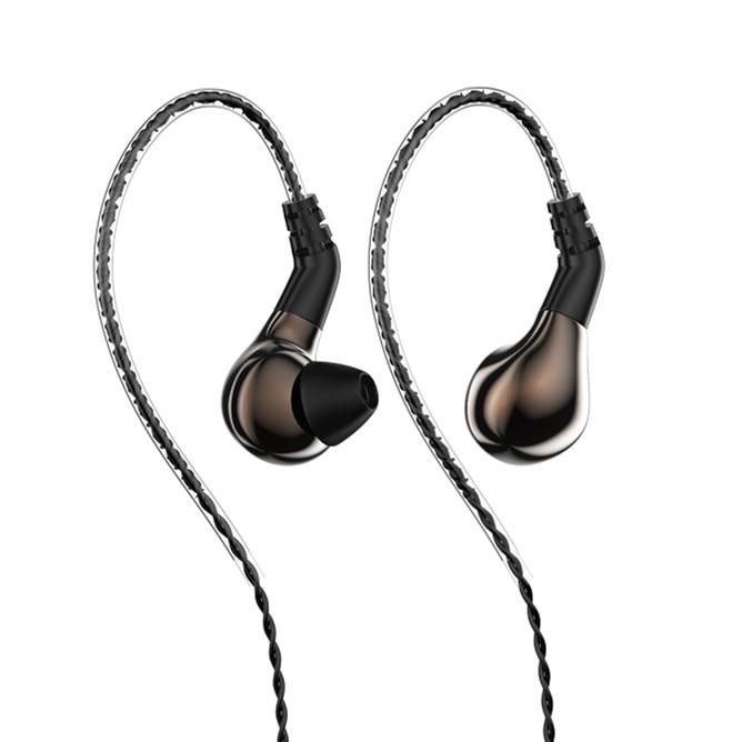 BLON BL-03 HiFi In-Ear Monitors with 10mm Carbon Diaphragm Dynamic Driver - Premium Sound Quality for Audiophiles, Musicians & Travelers - Perfect for Studio Recording, Gaming & Commuting