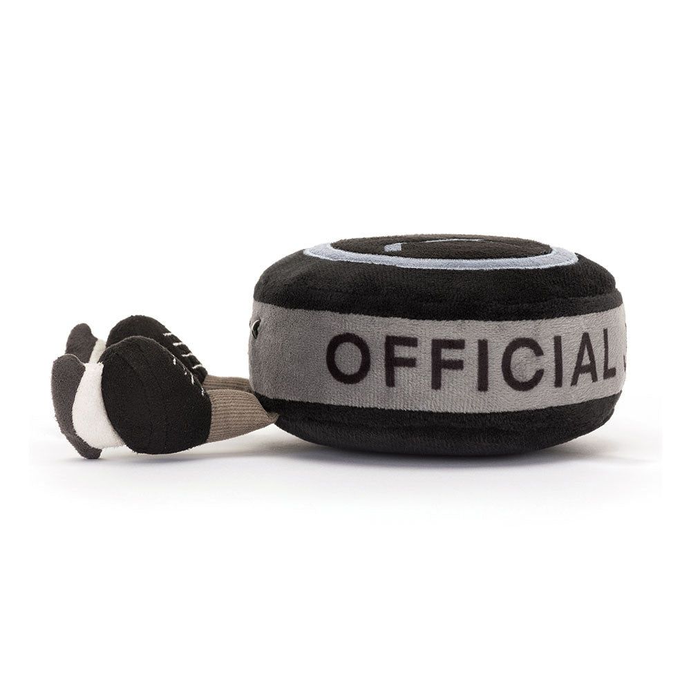 Funny Amuseables Sports Ice Hockey Puck - Cute Smiling Hockey Puck for Fans, Gifts & Decoration - Perfect for Game Room, Office Desk & Hockey Party Decor