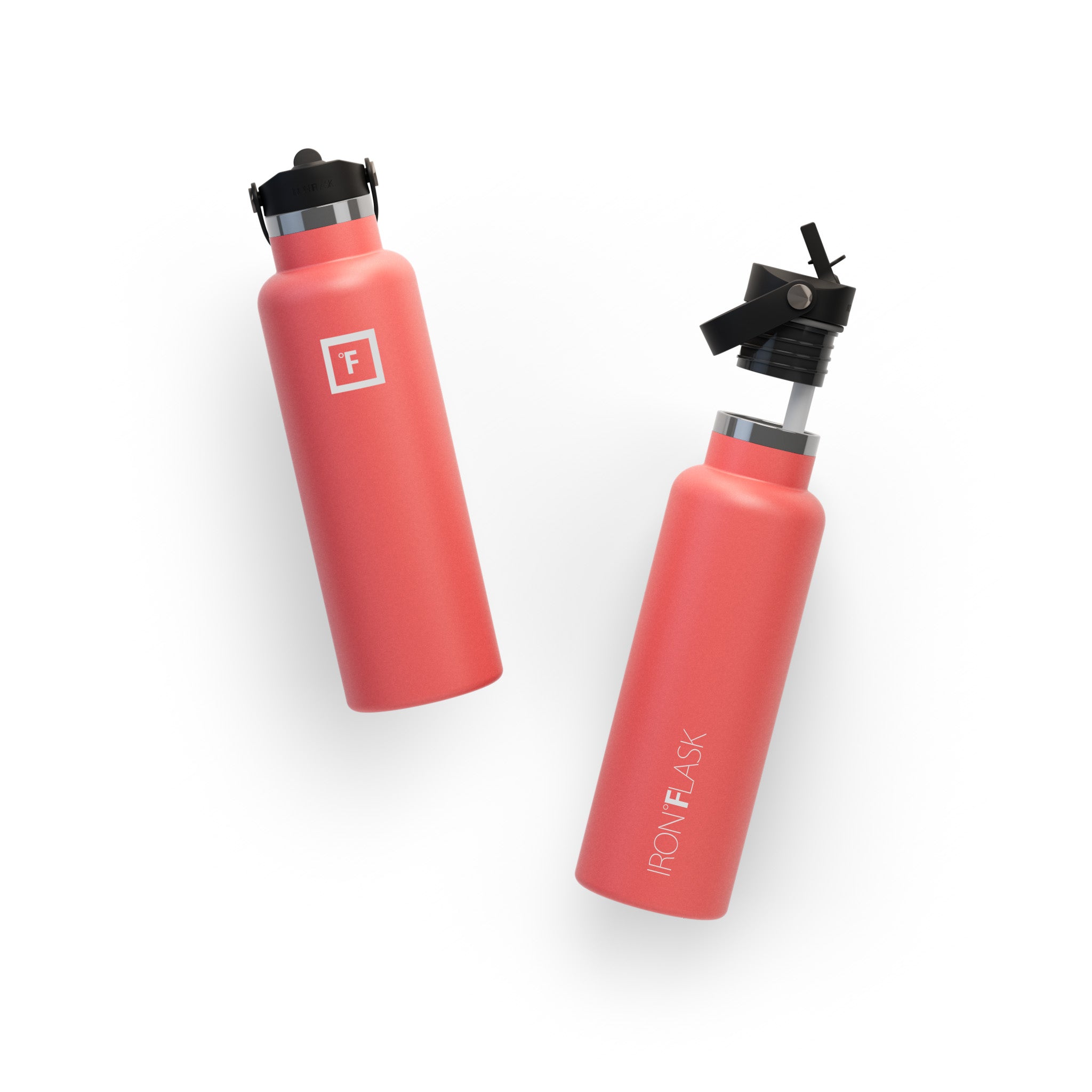 20 Oz Narrow Mouth Water Bottle with Straw Lid - Leakproof & BPA Free - Ideal for Gym, Hiking, Travel & Everyday Hydration