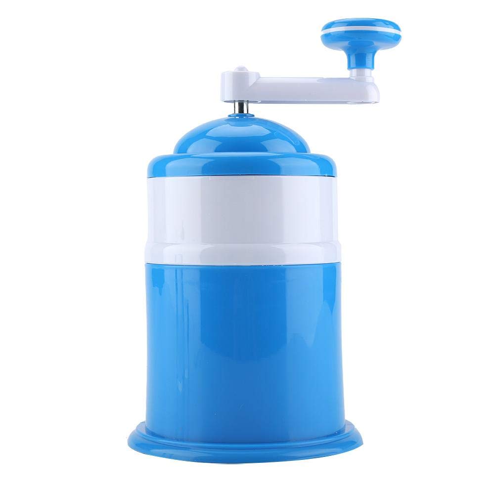 Portable Hand Crank Manual Ice Crusher - Snow Cone Maker Machine for Home & Kitchen | Perfect for Summer Parties, Kids Treats & DIY Frozen Desserts