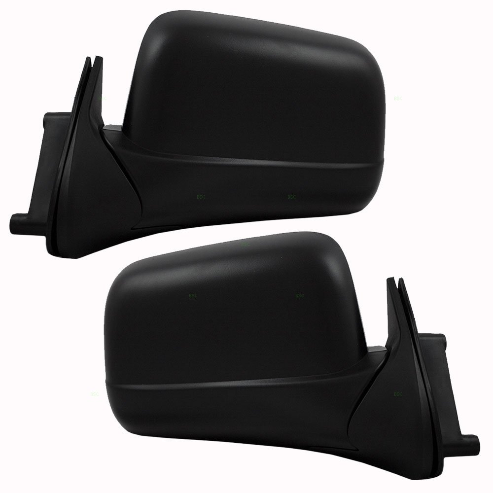 Replacement Manual Side View Mirrors for 2000-2004 Nissan XTerra - Driver & Passenger Side (Part# 963023S510 & 963013S510) - Perfect for Off-Roading & Daily Commuting