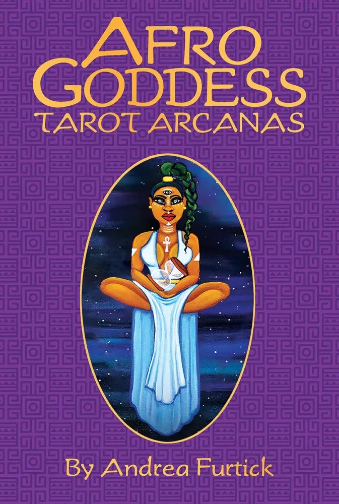 Afro Goddess Tarot Cards - 78 Card Deck with Guidebook for Divination, Spiritual Growth & Self-Discovery | Perfect for Beginners & Experienced Readers