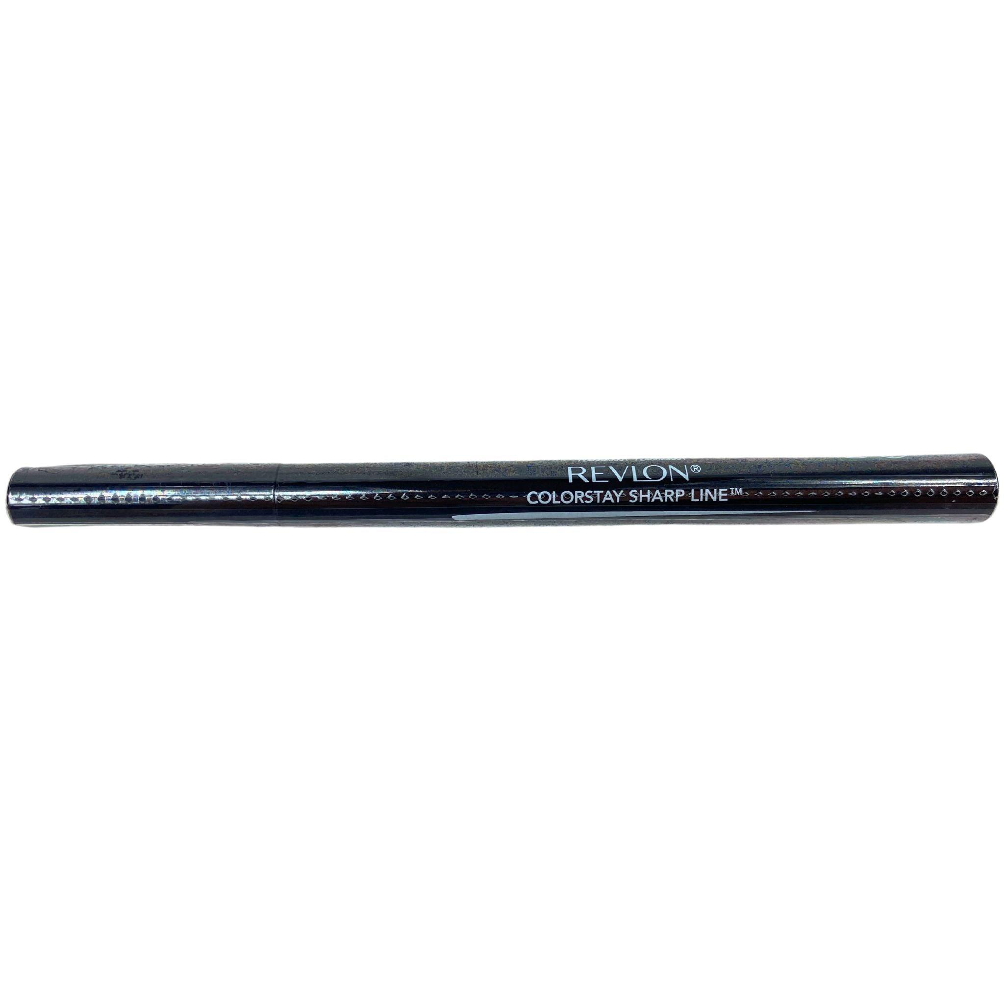 Revlon Colorstay Sharp Line Liquid Eyeliner Pen - Ultra Classic 01 Blackest Black - 0.04 oz - Waterproof & Long-Lasting - Perfect for Winged Liner & Everyday Makeup (50 Pcs Lot)