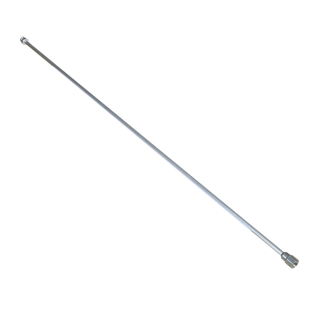 **59 Inch Airless Paint Sprayer Tip Extension Pole with Red Guard - Professional Paint Spray Gun for Walls, Ceilings & Exterior Surfaces - Perfect for Home Renovation & DIY Projects**