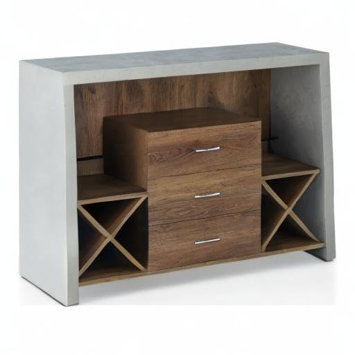 Furniture of America Persephone Industrial 48