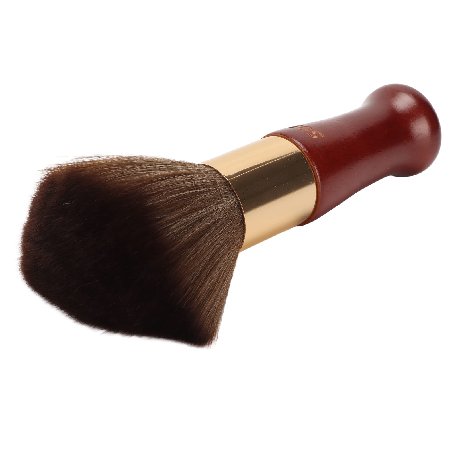 Professional Barber Hair Duster Brush - Portable Neck & Face Hair Removal Tool for Hair Salon & Home Use | Perfect for Cleanup After Haircuts & Grooming