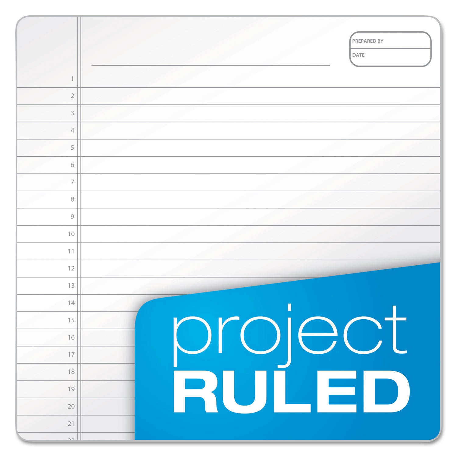 Ampad Gold Fibre Wirebound Project Notes Pad - 8.5
