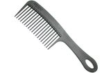 Chicago Comb Co. Model No. 8 Carbon Fiber Comb - Premium Lightweight Hair Comb for Men & Women - Perfect for Travel, Styling & Gentle Detangling