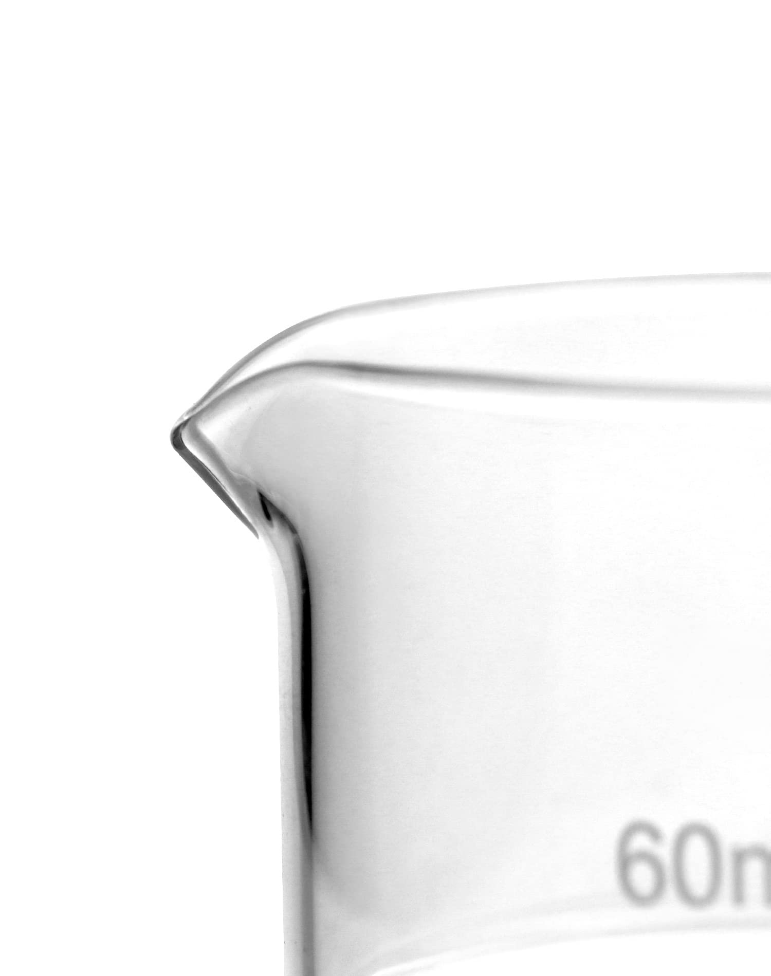 QWORK 50ml Crystallizing Dishes, 2 Pack Borosilicate 3.3 Glass Lab Dishes with Flat Bottom, Spout & Heavy Rim - Ideal for Chemistry Experiments, Science Classrooms, Home Labs, DIY Crafts & Kitchen Use