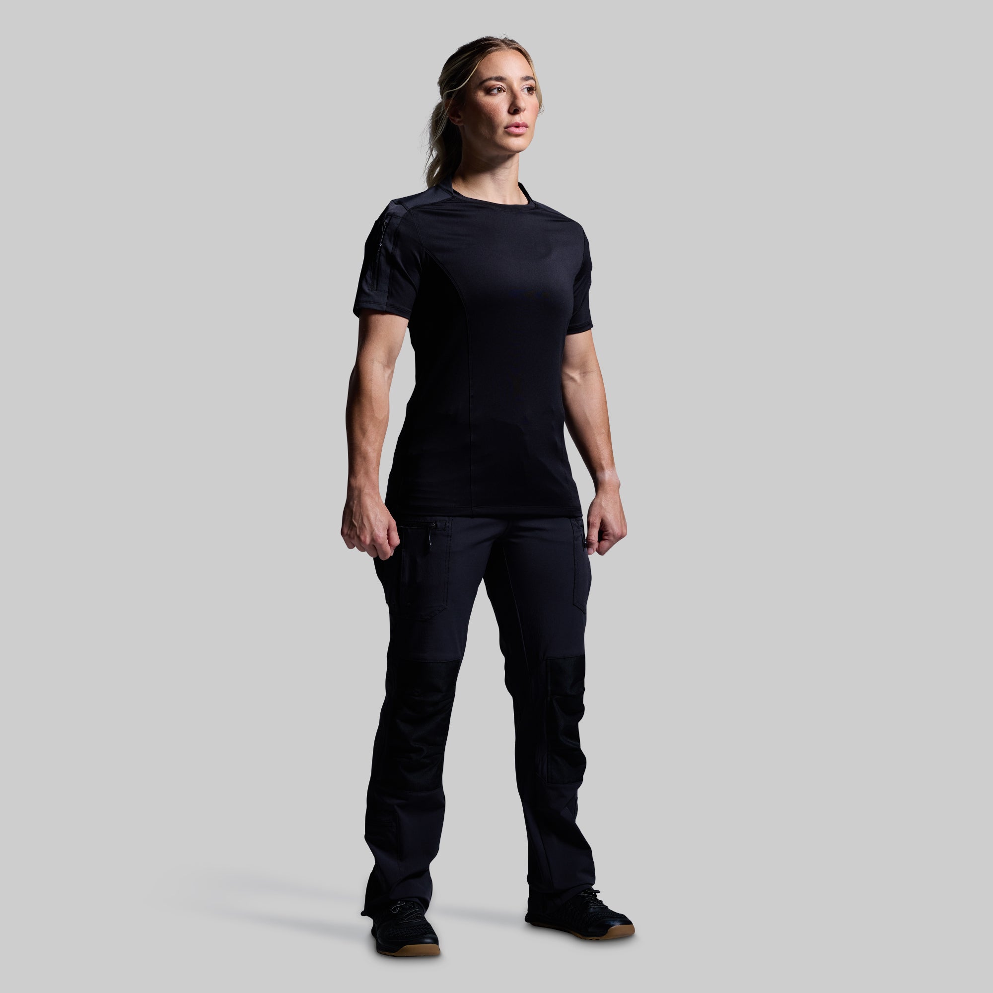 Women's Off Shoulder Crop Top - Black | Sexy Summer T-Shirt for Casual Wear, Beach Outfits & Date Nights