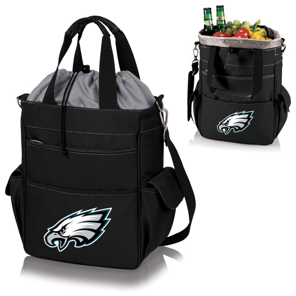 PICNIC TIME NFL Activo Insulated Tote Cooler Bag - Portable Soft-Sided Cooler for Picnics, Beach, Tailgating & Outdoor Activities - Officially Licensed NFL Team Designs