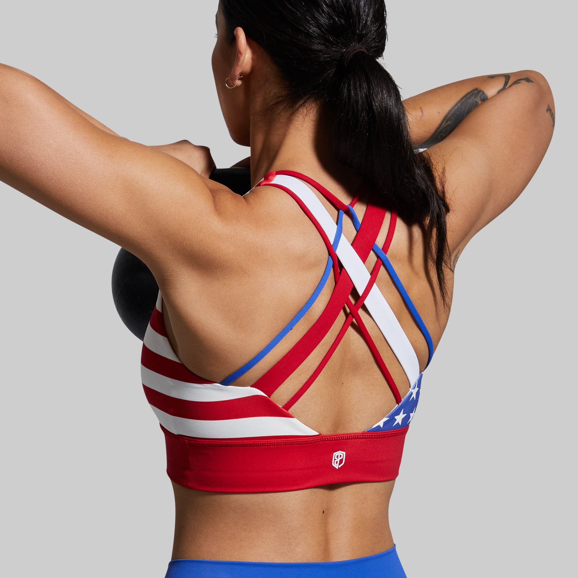 Ignite High Support Sports Bra for Women - Liberty - Perfect for Running, Yoga & Gym Workouts