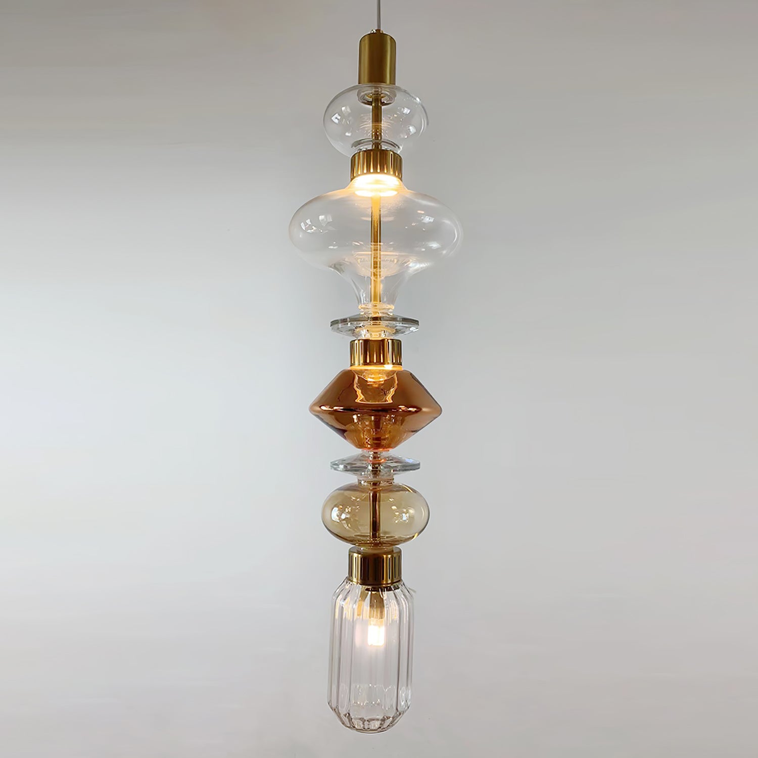 Elegant Ballet Pendant Light - Modern Glass Ceiling Lamp for Living Room, Bedroom & Dining Room - Perfect for Home Decor and Ambient Lighting