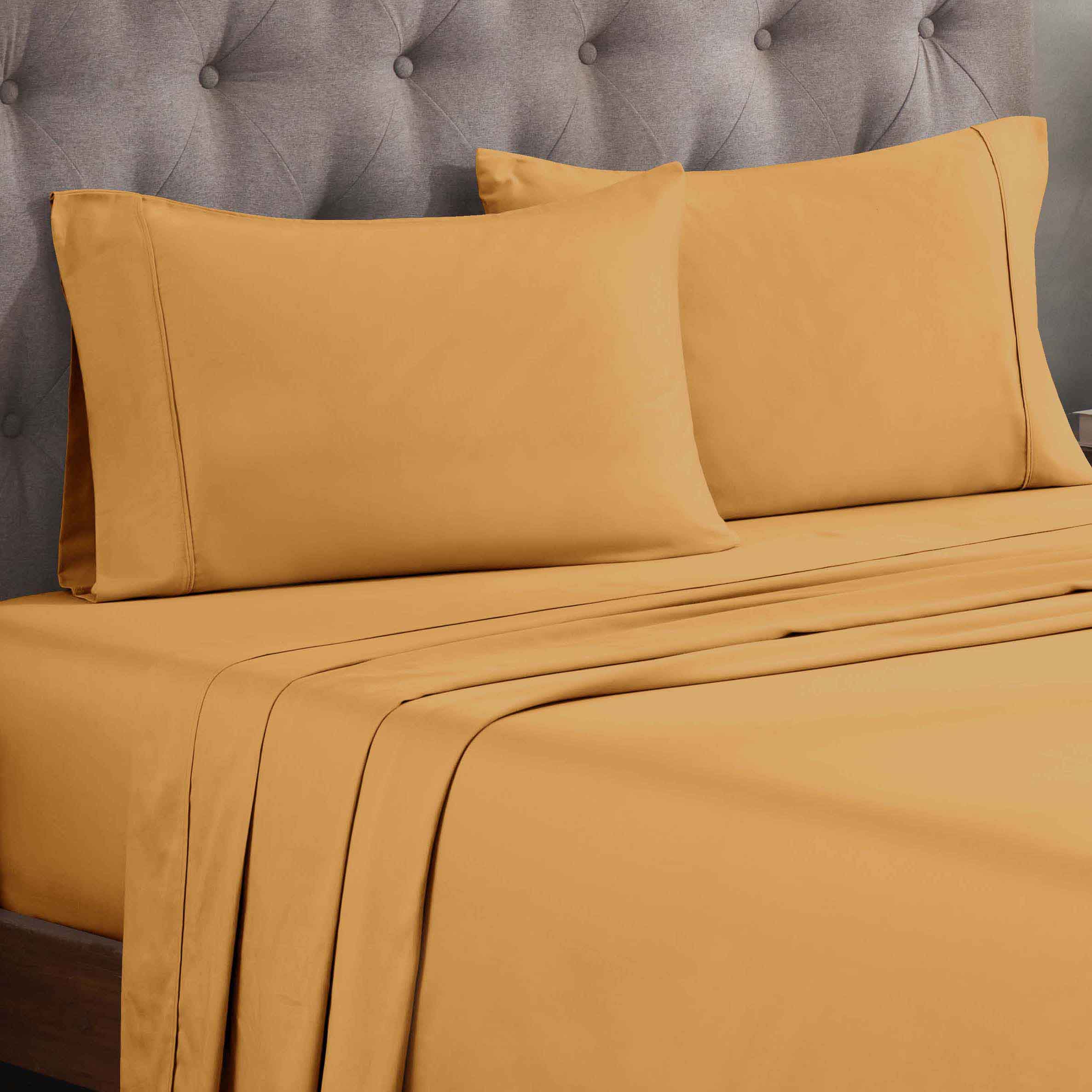 Premium 300 Thread Count Egyptian Cotton Bed Sheet Set - Soft, Breathable & Durable for Ultimate Comfort - Perfect for Luxury Bedrooms & Hotels