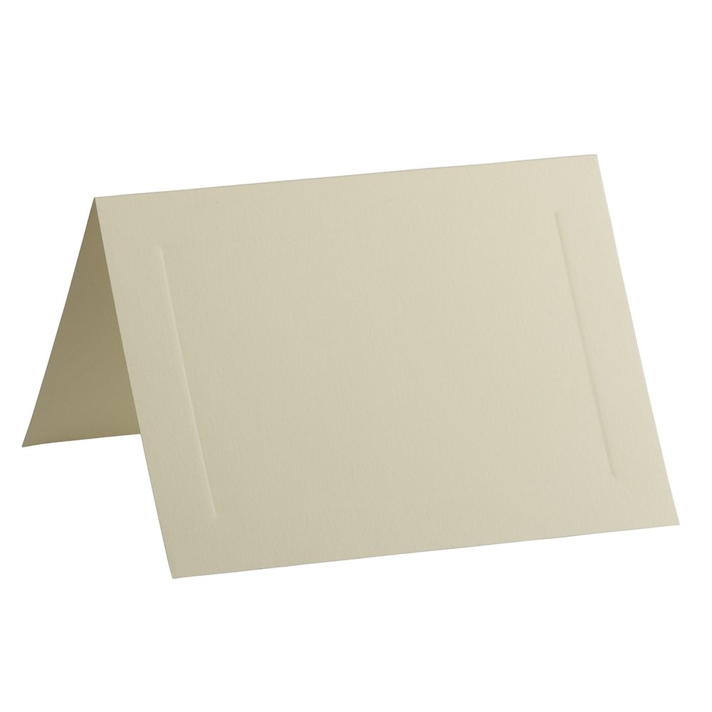 JAM PAPER Blank A6 Foldover Cards - Ivory - 500 Pack for Invitations & Notes