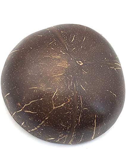 Natural Coconut Shell Salad Bowl - Hand Polished Eco-Friendly Soup & Smoothie Bowl Set with Spoon & Fork - Perfect for Healthy Meals, Snacks, Parties & Kitchen Decor